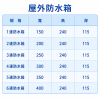 不鏽鋼屋外防水開關箱（1~6聯）