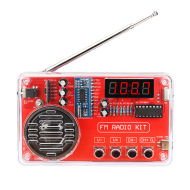 收音機套件 diy組裝 fm調頻 電路板製作 單晶片 電子製作焊接練習
