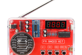 收音機套件 diy組裝 fm調頻 電路板製作 單晶片 電子製作焊接練習